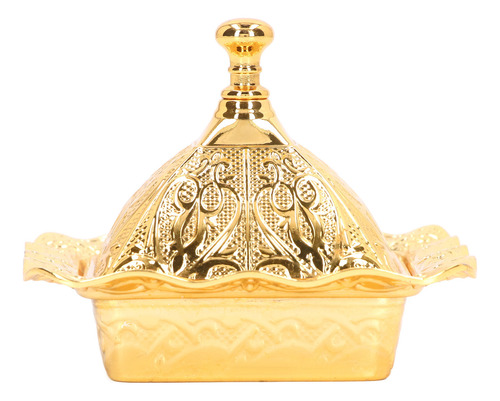 Sugar Bowl Gold Para Servir Azúcar, Tamaño Mini, Vintage, Fo