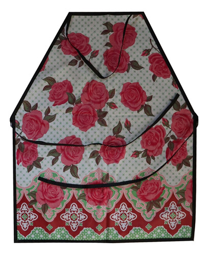 Avental Cozinha Impermeavel Estampados Não Molha Com Bolso Cor Estampado