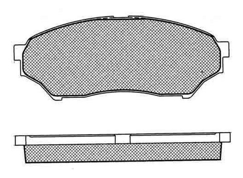 Pastilla De Freno Mitsubishi Montero 1.8- 2.0- 3.2 4wd 99/ D