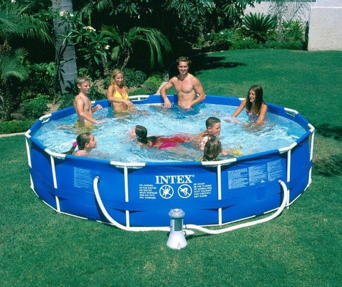 Piscina Intex 6503 Litros Estrutural Bomba Filtro 110v Smsc