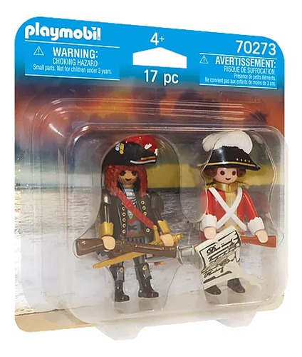 Pirata Y Soldado - Playmobil - 70273 Cantidad de piezas 17