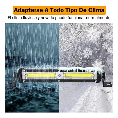 Par Luz Neblinero Led Del Automóvil Luz Auxiliar 7 Pulgadas