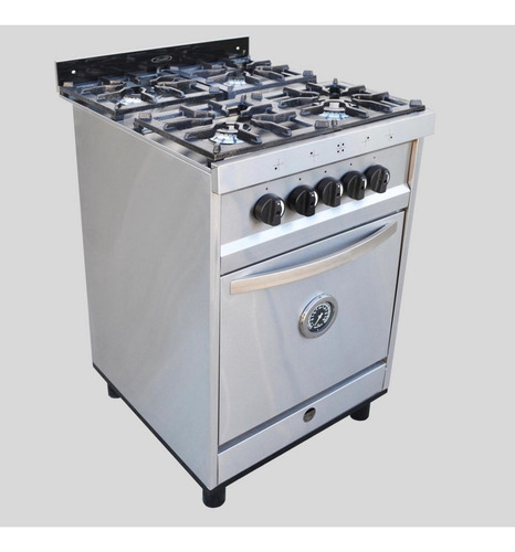 Imagen 1 de 4 de Cocina Semi Industrial Maraldi 50 55 60cm Acero Inox