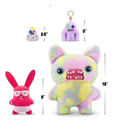 Mz G Peluche Zuru Fuggler Funny Monster Vacay Vibes Rabbit