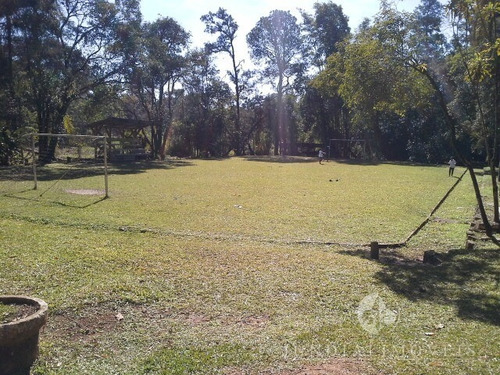 Vendo Linda Chácara Com 11 Mil M² No São Guido Em Várzea Paulista, Casa Sede, Recepção, Campo De Futebol, Playground, Piscina, Tratamento De Esgoto, Estacionamento, Muito Verde Pró - Ch00086 - 2451865