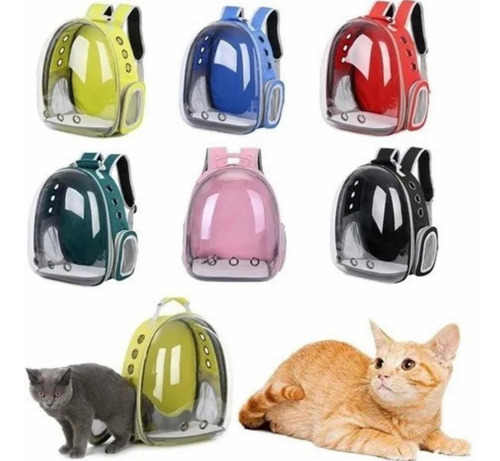 Bolso Mochila Porta Perros Jaula Transporte Perros Gatos 