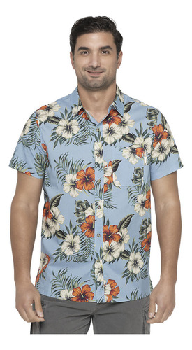 Guayabera Palma Casual Hombre Panama Jack - I961