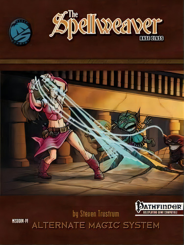 The Spellweaver Base Class, De Steven Trustrum. Editorial Misfit Studios, Tapa Blanda En Inglés
