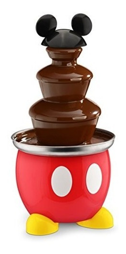 Disney Dcm50 Mickey Mouse Fuente De Chocolate Rojo