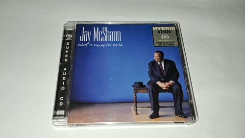 Sacd Jay Mcshann: What A Wonderful World. Super Áudio Cd. Edição Limitada (Usado)