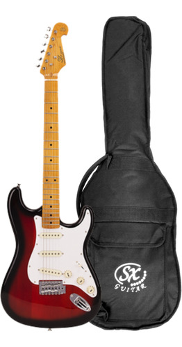 Guitarra Electrica Stratocaster Sx 1957 Funda