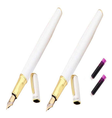 Bolígrafo Tipo Fuente Mejor Trazo, Mxiwe-012, 2pzas, 0.5mm P
