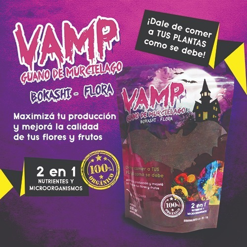 Vamp Flora 450 Cm3 Reduce La Proporción De Nitrógeno Por Su Riqueza En Fósforo, Potasio Y Boro Ideal Para Esta Etapa