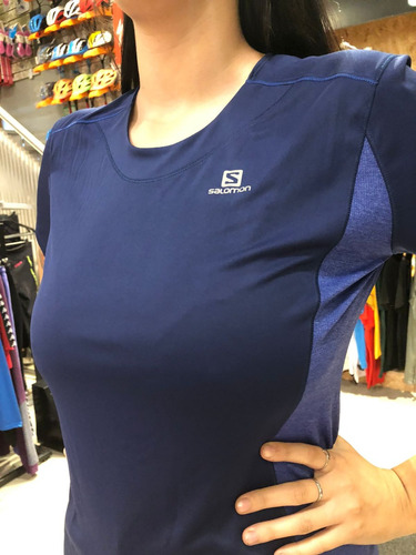 Remera Salomon Mujer Técnica Importada - Salas