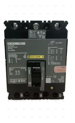 comprar Interruptor Termomagnetico Marca Squared 30 Amp