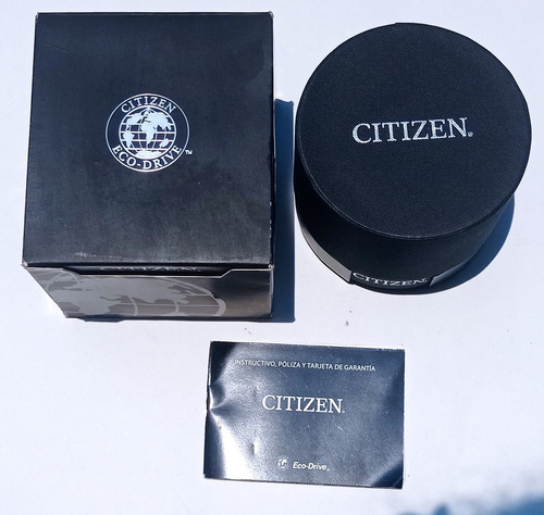 Original Estuche Caja De Reloj Citizen Eco-drive