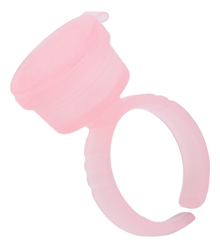 Vaso Con Soporte Para Pigmentos, 100 Unidades, Anillos De Ti