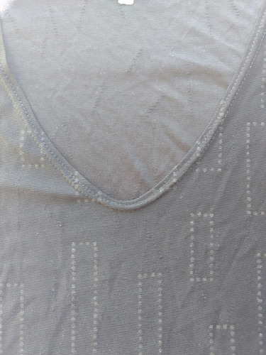 Remera Negra Hilo De Seda Xl