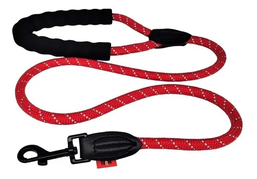 Ruhla Correa Skyler Tipo Soga Mango Ergonómico Para Perros