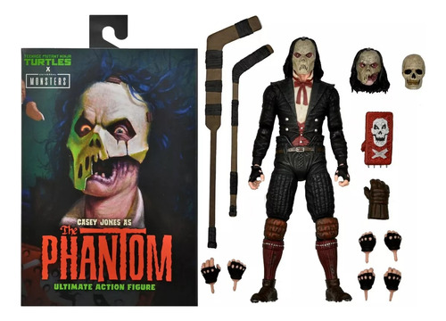 Tmnt X Universal Monsters Casey Jones The Phantom Neca