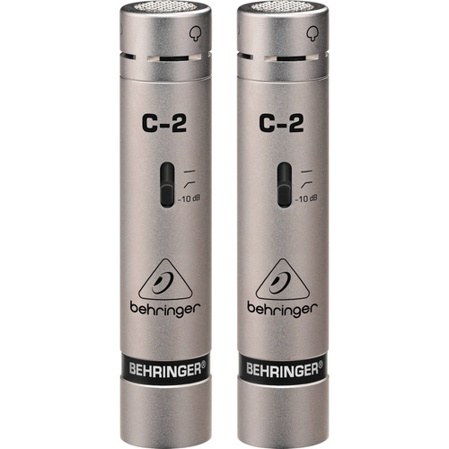 Par De Micrófono Behringer C-2 Para Estudio De Condensador