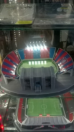 Maqueta Estadio 3d Para Armar! Cancha San Lorenzo Sin Luces