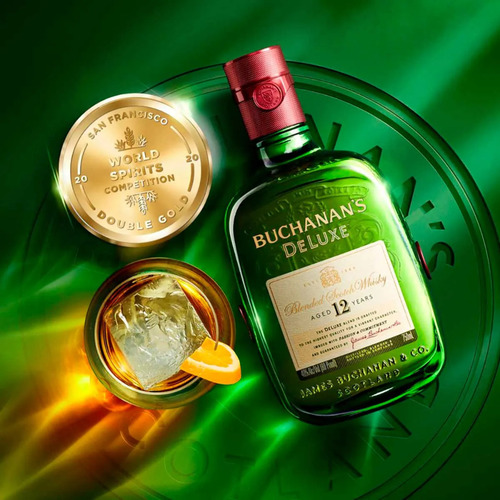 Buchanans Deluxe Blended 12 Anos 750ml - Cx Com 12 Unidades