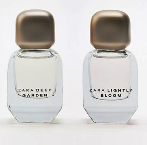 Perfume Zara Set Deep Garden + Lightly Bloom 2 X 30ml Nueva