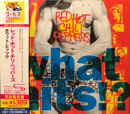 Cd Red Hot Chili Peppers - What Hits!? (1ª Ed. Japón, 2018)