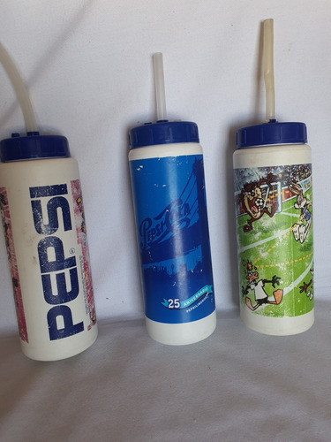 Lote De 3 Pepsilindros Coleccion Años 90s (Usado)