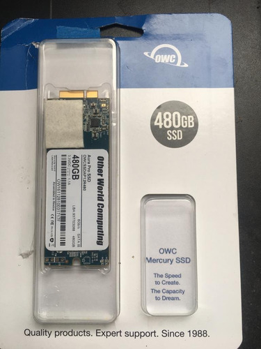 Disco Sólido Ssd Interno Owc Aura Pro Owcssdap12r480 480gb