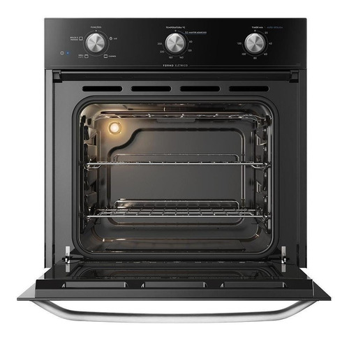 Imagem 2 de 2 de Forno de embutir elétrico Electrolux OE60M 59L preto 127V
