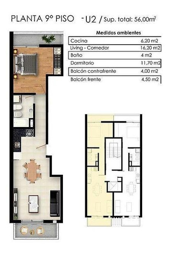 Imagen 2 de 7 de Departamento En Venta De 1 Dormitorio En Rosario