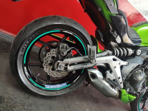Kawasaki Er6n Er 6n Er-6n Er6 N Abs 650 2013 Verde