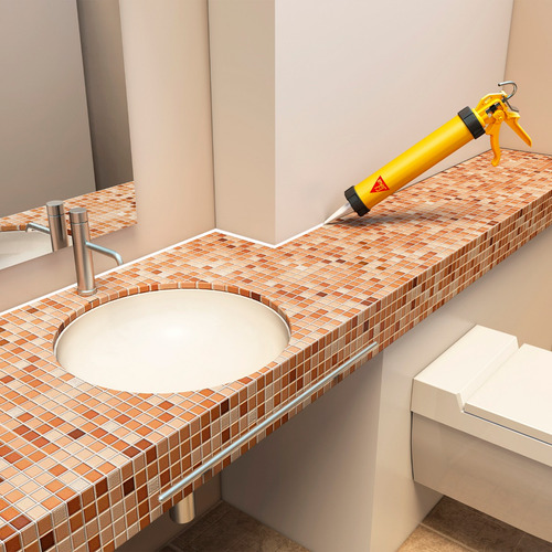 Sika Sanisil Silicona Antihongos Para Baños Y Cocinas