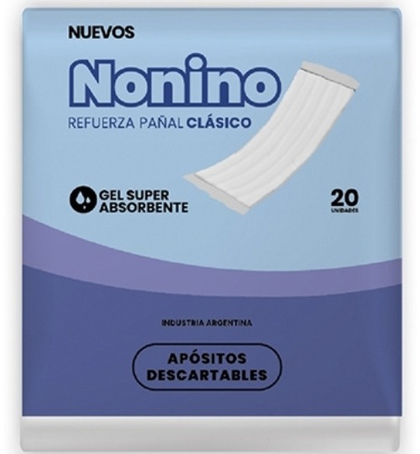 Nonino Refuerza Pañal Clasico X 120 Unidades