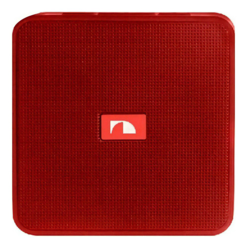 Parlante Bluetooth Inalámbrico Sumergible Nakamichi Cubebox Color Rojo