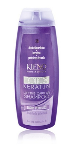 Shampoo Lifting Capilar Hialurónico Y Keratina 350 Cc