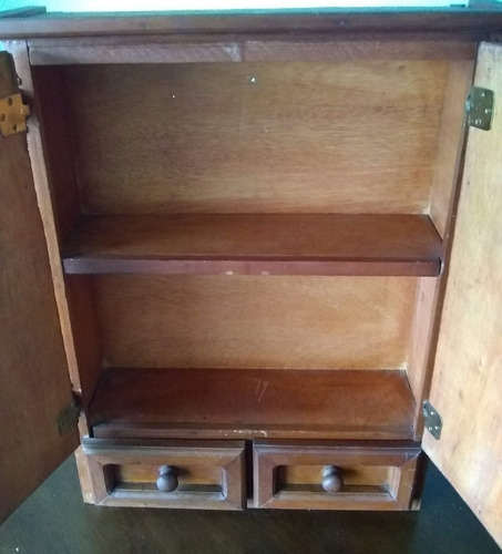 Despensa De Madera Artesanal Remato Por Viaje
