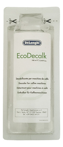 Descalcificante Unitário 100ml Para Caf Delonghi 6594