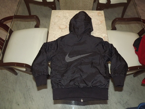 chaqueta nike negra niño