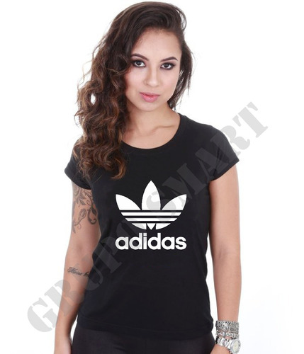 baby look adidas preta