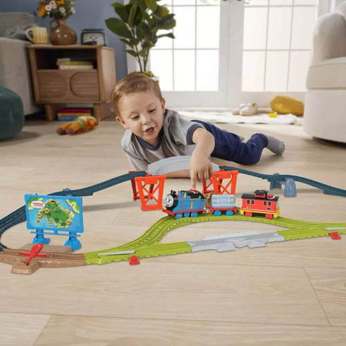Pista De Trenes Interactivos De Thomas Y Bruno