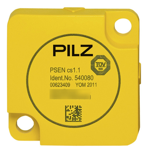 Pilz Psen Cs1.1 1 Actuator Transpondedor Pn: 540080 Color Amarillo