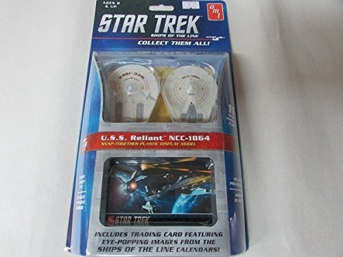 Amt Star Trek U.s.s. Reliant Ncc- Plastuc Kit Encajar