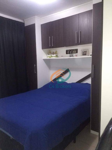 Apartamento Com 2 Dormitórios À Venda, 43 M² Por R$ 225.000,00 - Jardim Cocaia - Guarulhos/sp - Ap2026