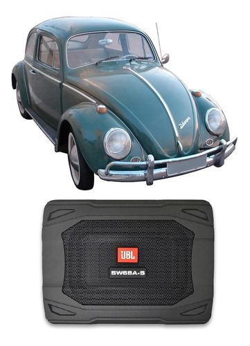 Caixa Som Jbl Vw Fusca 1950 A 1958 Sw68a-s Subwoofer 80w Rms