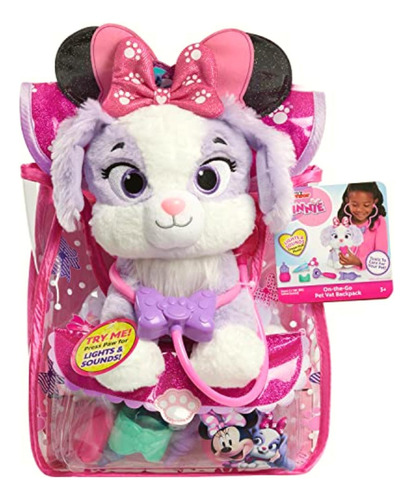 Minnie Disney Junior Mouse On-the-go Juego De Mochila Para