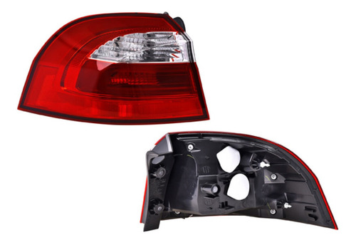 Calavera Ext Izq S/foco Para Kia Rio 16/17 Depo