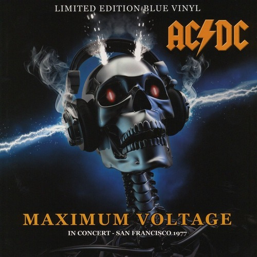 Tensão máxima AC/DC In Concert 1977 New Color LP Vinyl